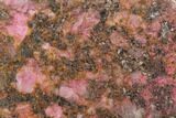 Polished Cobaltoan Calcite Slab - Congo #95006-1